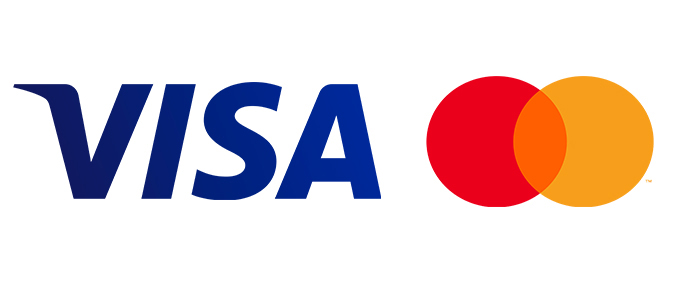 visa and mastercard logos